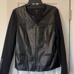 Rafaella faux leather jacket. Like new!